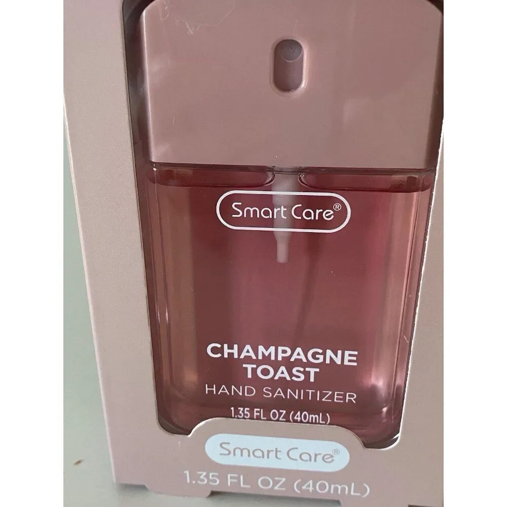 Smart Care Scented Hand Sanitizer Spray 1.35 Fl Oz Champagne Toast Hydrating NEW